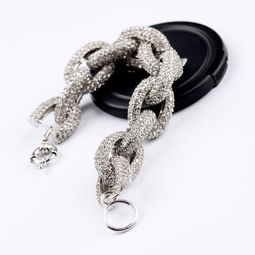 璀璨綻放，腕間風(fēng)尚 歐美時尚鑲鉆圓環(huán)手鏈引領(lǐng)潮流